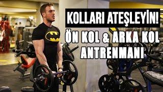 KOLLARI ATEŞLEYİN | BICEPS & TRICEPS | KOL ANTRENMANI (AÇIKLAMALI)