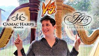 The best pedal harp? Camac vs Lyon & Healy