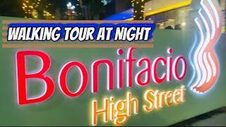 Bonifacio Global City at Night | Walking Tour #bgc #walkingtour