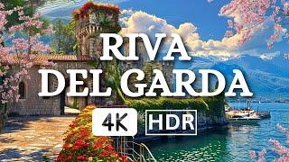 Riva del Garda - The Most Beautiful Places in Italy - The Most Beautiful Villages of Lake Garda 4k