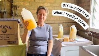 What I really think about making DIY laundry soap  My best tips and laundry talk (with my )