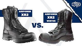 HAIX® Airpower XR2 and the Airpower XR2 Winter comparison video