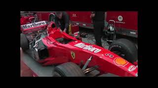 2 Minutes of Ferrari F1 Car Start-up and Revs!! (But, when V10 Engine Roars, it gets Earraped)