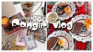 fangirl vlogtoploader deco, taeyeon albums, japan haul, sanrio