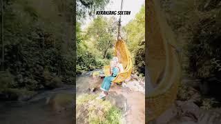 rekomendasi wisata sukabumi keranjang sultan di situ gunung suspension sukabumi #wahanaseru #fun