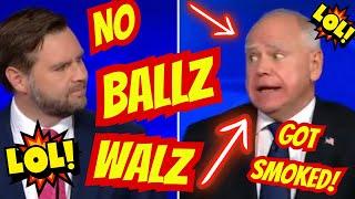 Tim Walz SHOCKING GAFFES and Funny FAILS From VP DEBATE! #funny