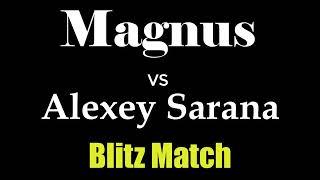  Magnus Carlsen vs Alexey Sarana | Blitz Matchup on Chess.com | February 19, 2023