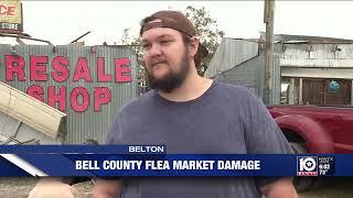 Storm devastates shop owners at Bell County Flea Market