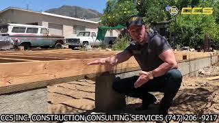 ADU Codes - 18” minimum craw space for  Accessory Dwelling Unit raised foundation. -Danny Yamnitski