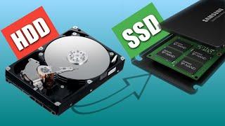 HDD to SSD Windows 7 to Windows 10 Slowest to Fastest Laptop Transformation of an Old Laptop