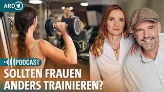 Ausdauer und Kraft: Sollen Frauen anders trainieren als Männer? | Frag dich fit Gesundheits-Podcast