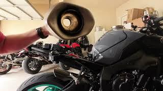 2023 Yamaha MT 10 - Leo Vince decat install - Part 1