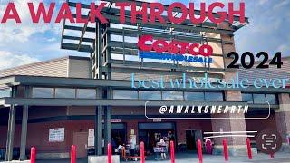 Grocery Shopping in Costco Wholesale at Millenia Orlando, Florida