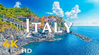 ITALY 4K Amazing Aerial Film -Amazing Footage of  Most Beautiful Cities and Landscapes- Video 4K HDR