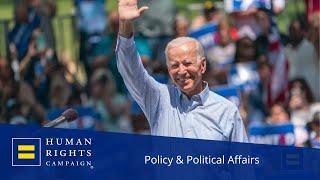 The Human Rights Campaign Endorses Joe Biden for President 2020