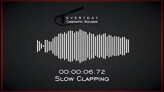 Slow Clapping | HQ Sound Effects