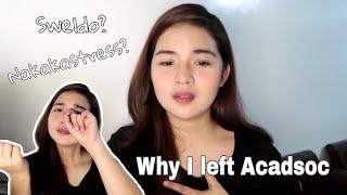 My Acadsoc Experience | Honey Bliss