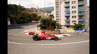 MARCO WERNER EX-LAUDA FERRARI 312 B3 GP DE MONACO HISTORIQUE 2018