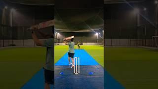 "The bat's sweet sound and those shots are a treat to see!" #cricket #indoorcricket #cricketlover