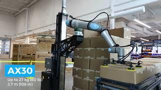 Next generation cobot palletiser: The AX30 from Robotiq