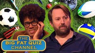 Richard Ayoade & David Mitchell Surprise EVERYONE In The Sports Round | Big Fat Quiz