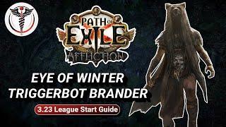 League Starter - Eye of Winter Triggerbots feat. Armageddon Brand leveling [PoE 3.23]