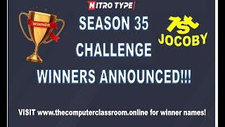 Nitro Type Challenge Season 35 Winners Announced!! New Hack!