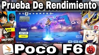  POCO F6 ️ Prueba De Rendimiento Y Juegos