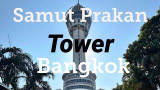 Samut Prakan Learning Park And Tower with dinosaurs park! 4K