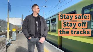 Stay off the tracks and stay safe in train stations