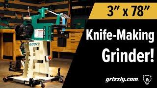 Effortless Knife-Making: Unleash Precision with the G0972 Grinder ️