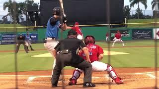 Andrew Baker 3 strikeouts vs Tampa