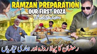 Preparation For Ramadan 2025  Humara Pehla Roza || Dadyal ki Ronqain || Family Vlog