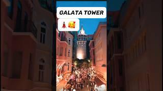 Galata tower Istanbul |Turkey #shorts #viral #galatatower #turkey