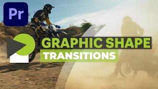 Create TRANSITIONS with shapes | Premiere Pro tutorial