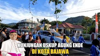  Kunjungan Bapa Uskup Agung Ende | Mgr. Paulus Budi Kleden, SVD di Kevikepan Bajawa | Kota Bajawa