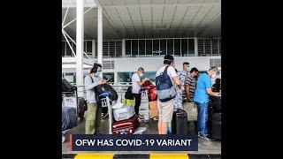 DOH confirms HK passenger with new COVID-19 variant an OFW