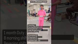 life of aiims nursing officer #aiims #aiimsdelhi #nursingofficer #nurse #motivation #future #nurse