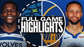 TIMBERWOLVES at WARRIORS | FULL GAME HIGHLIGHTS | December 6, 2024