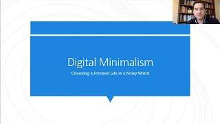 Faculty Forum Online: Digital Minimalism with Calvin Newport SM '06, PhD '09