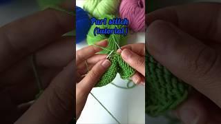How to purl stitch | Tutorial for beginners #knitting #knit #knittingtutorial #knittingpattern