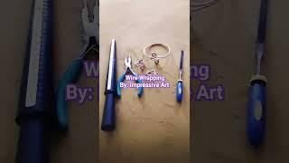 Wire Wrapping made easy - Jewelry Fun - #artsandcrafts #artchannel #madebyhand #jewellerydesign