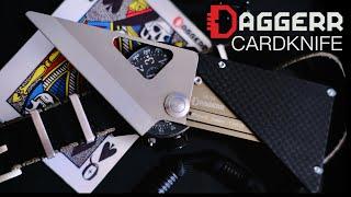 Обзор Daggerr - cardknife.  Действительно тонко!