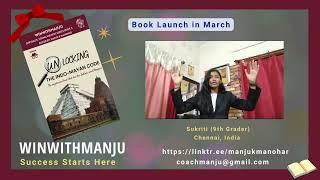 WinWithManju Batch 5: Young Author Sukriti