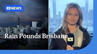 Winds settle but rain picks up in Brisbane as ex-Cyclone Alfred lurks off the coast | ABC NEWS