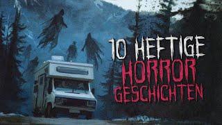 10 heftige Horror Geschichten| Creepypasta german Deutsch [Horror Geschichte Hörbuch]