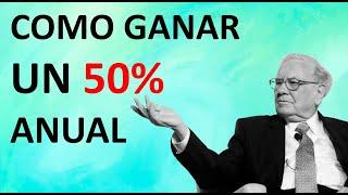   WARREN BUFFETT  explica como GANAR UN 50% ANUAL en bolsa | Incluye 3 EJEMPLOS reales