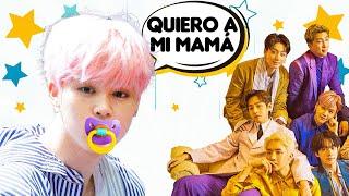 JIMIN SIENDO EL BEBE DE BTS 