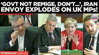 EXPLOSIVE CLASH: British MPs Gets SCHOOLED by Iranian Ambassador!