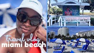 travel vlog | relaxing girls trip to *MIAMI BEACH* | winter getaway ️